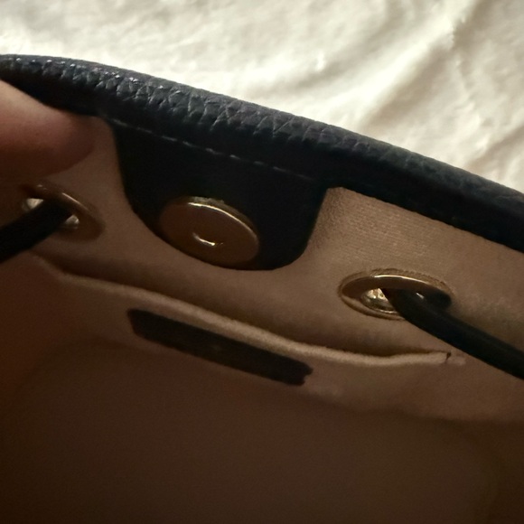 Kate Spade New York Eva Straw Small Bucket Bag - Picture 11 of 13